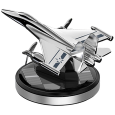 TKB F15 차량용 태양열 제트기 방향제 디퓨져, 1개, 클린코튼 실버