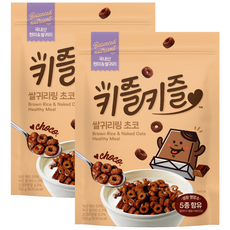 키즐키즐 현미오트링 유아 어린이 영양강화 철분시리얼 칼마디시리얼 초코맛, 2개, 150g