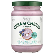 복음자리 식물성 블루베리 크림치즈, 190g, 1개