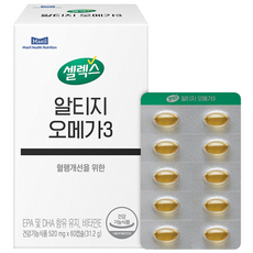 Maeil 每日 Omega3魚油膠囊 31.2g, 60顆, 1盒