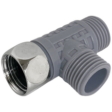 일반형 T밸브 샤워기 양갈래 수도연결 티밸브 변기밸브 비데연결 수도, 1개