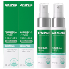 아르테폴리스 구강항균 그린프로폴리스 스프레이, 2개, 30ml