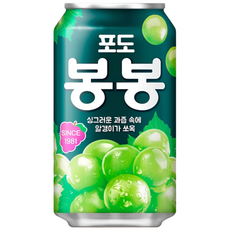 해태 포도 봉봉 제로 340ml x 24캔, 24개