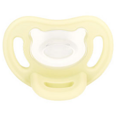 더블하트 소프트버디 스윗드림 올실리콘 쪽쪽이 굿모닝레몬 (M/3개월~), M, 옐로우, 1개