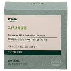 Mayalways 輔酶Q10膠囊 60顆入, 1個, 21g