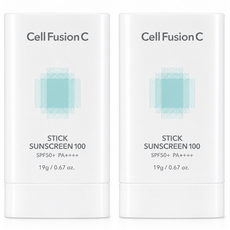 셀퓨전씨 스틱 썬스크린 100 SPF50+ PA++++, 19g, 2개