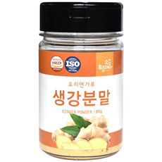 [토종마을] HACCP인증 국산 생강분말 80g, 1개