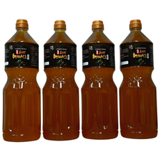 현미흑초 1.8L 2년숙성 천연 발효 현미 식초 / 겨우살이 첨가, 4개
