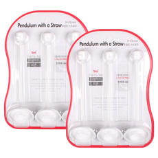 하이비 더블하트 전용 추달린 스트로우 2p, 1개