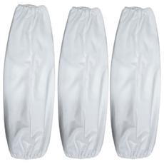 백색 팔토시(국산) 화이트 양고무줄형 3켤레