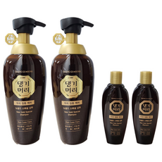 댕기머리 뉴골드 스페셜 샴푸 500ml + 145ml, 2개, 645ml