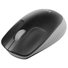 [로지텍] M190 풀사이즈 무선 마우스 FULL-SIZE WIRELESS MOUSE, 블랙