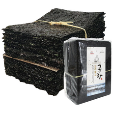 새우표 완도김 26년 햇곱창김 8속 특품 50매/100매 마른김명인 국내 1호, 1개