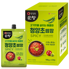 청정원순창 청양초쌈장, 760g, 1개