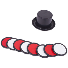 [KC인증] JL매직 마술 모자 속에서 순서가 뒤바뀌는 반전 마술 방과후 마술 어린이 교육, 1세트