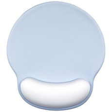 손목보호 마우스패드 G01, 1개, 미스트 블루, MSS-G01MB