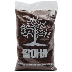 코코피트 바닥재 깔아바 파충류 도마뱀 사육장 2L/6L, 2L