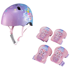 티니핑 자전거 헬멧+보호대 세트 어린이 안전용품 풀세트, 티니핑 헬멧+보호대 세트, 1개