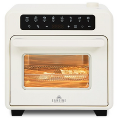 라헨느 상하열선 스텐 오븐형 에어프라이어 스팀 16리터 대용량, 디지털 크림화이트