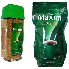 맥심 디카페인 리필 170g+100g병커피, 170g, 1개입, 1세트