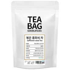 굿라이프365 볶은 홍화씨 삼각티백 50티백 티백당 2g, 50개입, 1개
