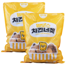 맘모스 맘애맘 치킨너겟 2kg x 2개