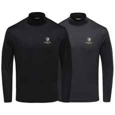 1+1 블랙야크 긴팔티셔츠 기모 반폴라티셔츠 터틀넥 목폴라 겨울 남자