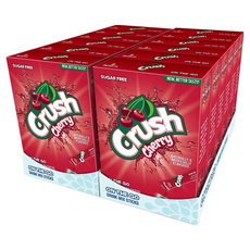 크러쉬 파우더 드링크 믹스 슈가프리 체리맛 6개입 x12박스 Crush