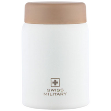 스위스밀리터리 베른 미니 죽통, 크림화이트, 280ml, 1개
