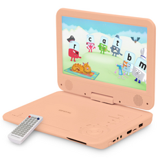 에듀플레이어 DVD플레이어 EDP101 Pro BT 블루투스 USB-C, 코랄핑크