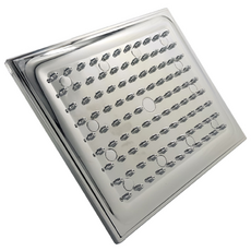 DOOJIN 高級方型花灑, 1個, 鉻合金