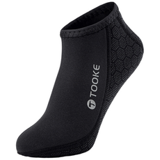 투케 3mm 핀삭스 오리발 슈즈 다이빙 수영 양말 네오프렌 프리다이빙 스쿠버다이빙 서핑, L(260~270), 블랙