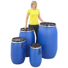 호가 중고드럼통 A형 큰뚜껑형-150L 난타북 난타통 pe 드럼통, 1개