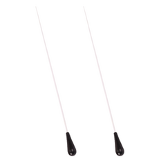 NOV- 오케스트라 지휘봉 성가대 선생님 지시봉 마에스트로 지휘장, 2개, 블랙