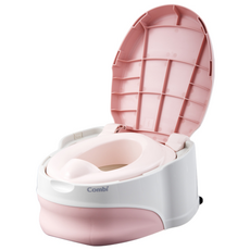 COMBI 兒童學習馬桶, 淺粉色