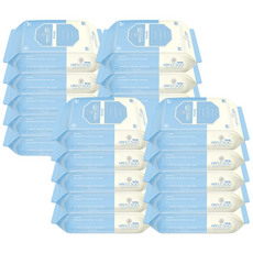 하늘수 퓨어 아기 물티슈 휴대용 20팩, 20매, 20개