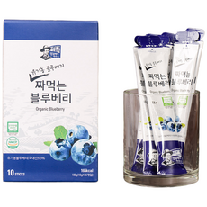엉클베리하우스 유기농 짜먹는 블루베리, 180g, 1개