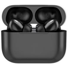 三代Pro智能觸控 HiFi音質藍芽耳機, 黑色, AirsPro