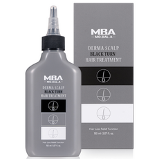 MBA 탈모완화 탈모기능성 손상모 집중케어 모발아 더마 스칼프 블랙턴 헤어 트리트먼트 150ml, 1개