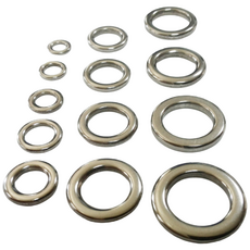 솔리드링 스플릿링 루어소품 쇼어지깅 낚시소품 50개입, 1개