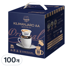 Handrip 吉力馬札羅AA濾掛咖啡, 50件, 2個, 7g