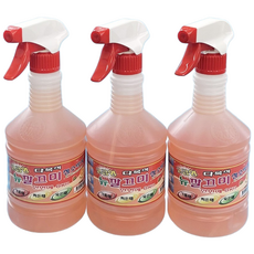 찌든때 묵은때 싹 ~ 초강력 NEW 깔끄미 다목적 세정제 본품, 600ml, 3개