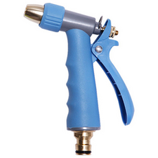 미란다 시원수압 고압 분사기 헤드 + 물호스 연결 커넥터 16mm, 블루, 1세트