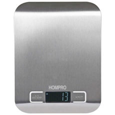 홈프로 스테인레스 디지털 백라이팅 가정용 주방저울, LN-KS01, 혼합, 1kg