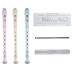 stp 리코더 소프라노 저먼식 HYRG-101 국내산 자체제작 KCL인증 안전한 초등학교 음악준비물, 1개, 아이보리