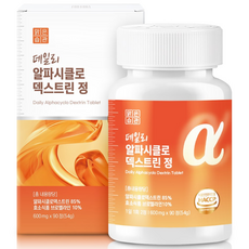 데일리 알파시클로 덱스트린 정 맑은습관, 1개, 90정
