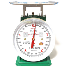 금성계기사 지시저울5kg 접시저울 시장저울 아날로그저울 계량저울 앉은뱅이저울 계량저울 스텐리스 접시