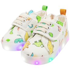 베이비솔 큐티사우르스 LED 운동화