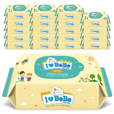 아이러브베베 아이보리 아기물티슈 휴대리필형, 62g, 20개입, 20개