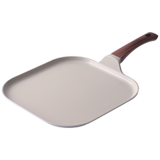 클레버팟 세라믹 인덕션 특대형 IH 사각팬 후라이팬 부침개 전팬 플레이팅, 31cm x 31cm 사각팬, 1개